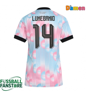 Belgien Dodi Lukebakio #14 Replik Auswärtstrikot Damen WM 2026 Kurzarm